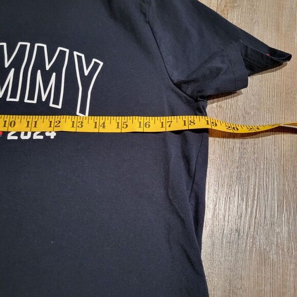 Tommy Hilfiger Regular Fit Tommy Team 2024 Graphic Shirt Mens Size Large - Picture 4 of 6